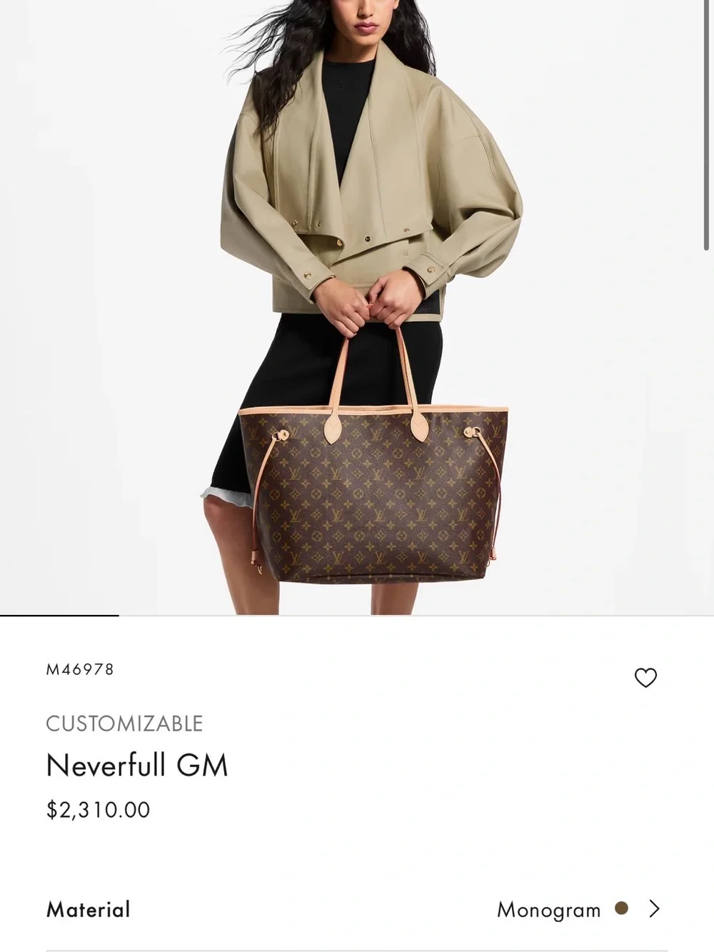 Louis Vuitton Neverfull GM Monogram